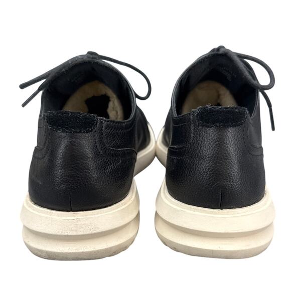 Cole Haan Grand Black Leather Lace Up Oxford Sneaker Shoe Men 10.5 - Picture 4 of 8